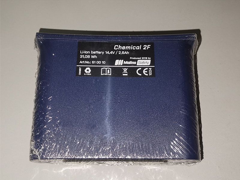 CleanAir Chemical 2F Personal respiratory protection system�̑�֕i2.6Ah 31.08Wh 14.4V