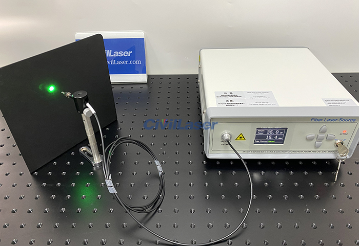 520nm 40mW PM �t�@�C�o�[���[�U�[ ���i�����[�U�[�X�|�b�g