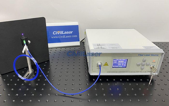 405nm 80mW TEM00���[�U�[�X�|�b�g ���{���[�U�[�V�X�e��