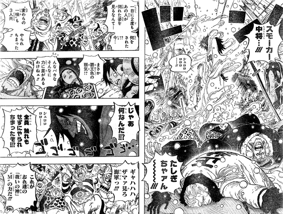 ルフィ達は覇王色で倒された?