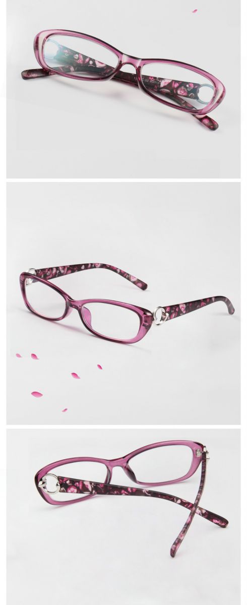 女性老眼鏡 トレンドファッション軽量セルフレーム